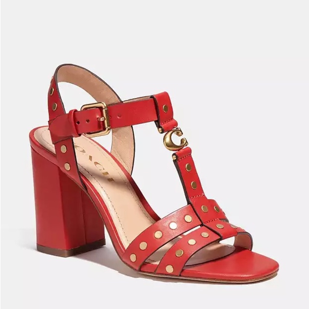 Coach Women Shoe Size 11 Color Red